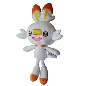 Pokémon Center Pocket Monster Scorbunny Plush  14" Stuffed Animal Nintendo